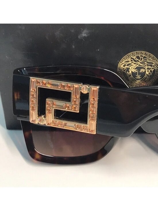 NEW AUTHENTIC Versace Tortoise Shell Sunglasses VE4402 8788 main image 10
